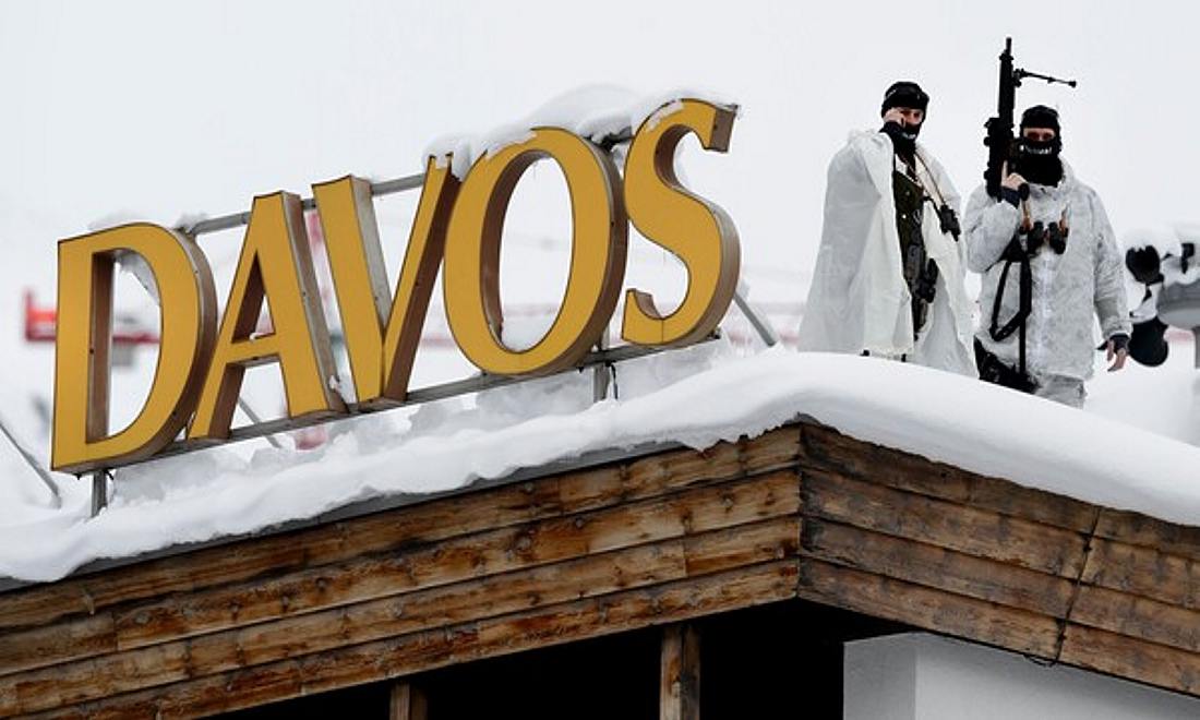 Davos, Forum economico mondiale 2016; fonte AFP