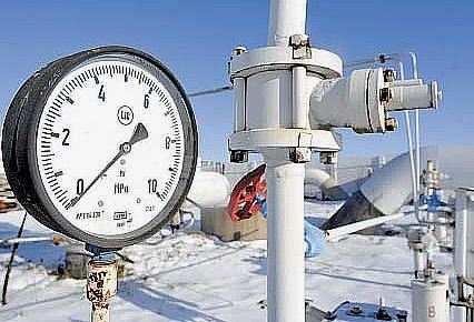 flusso gas est-Europa (periferia di Kiev, Ucraina) bloccato dalla Russia; fonte Chuzavkov