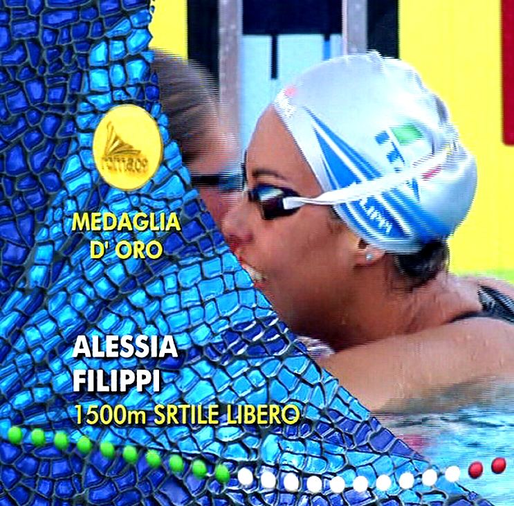 Roma, mondiali di nuoto 2009; fonte RAI