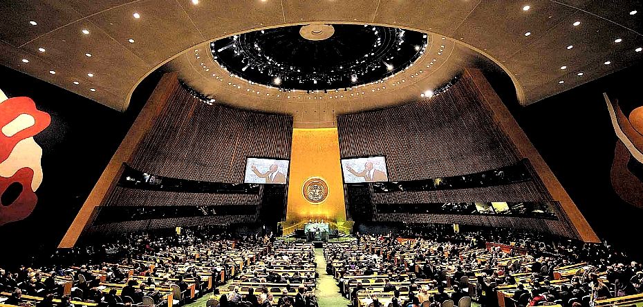 Assemblea ONU in vista della Convenzione di Copenaghen sui mutamenti climatici