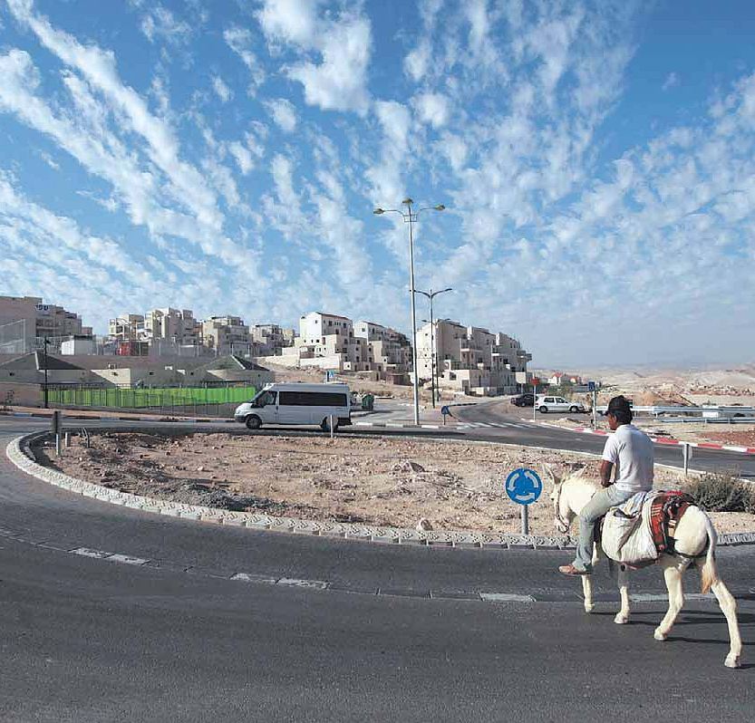 Periferia est di Gerusalemme: nuovi insediamenti israeliani non graditi dai palestinesi; fonte Gharabli