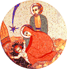 Natale del Signore; Rupnik, mosaico
