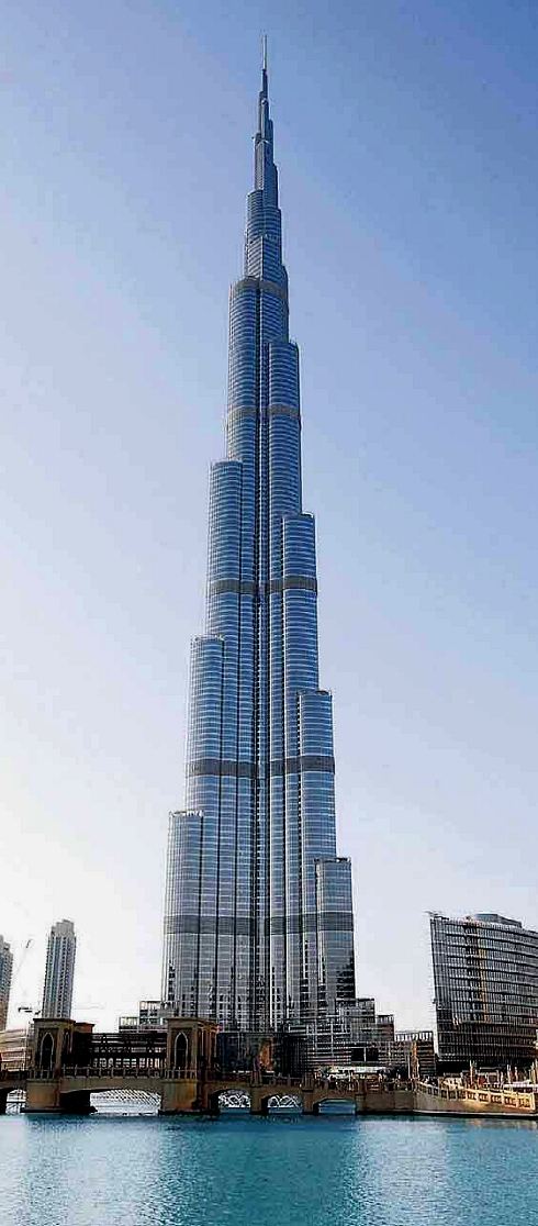 L'edificio pi alto: il Burj Dubai