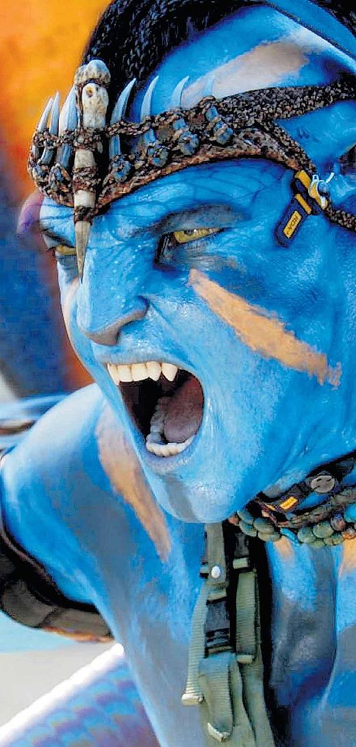 Fotogramma del film "Avatar": nuova "razza post-moderna sopravvivente"?!
