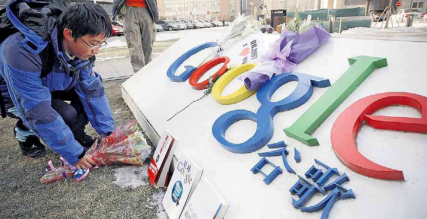 "Fiori di lutto" al motore di ricerca internet "ucciso" da pirati informatici governativi per impedirne l'uso "libero" ai cinesi; fonte Thian