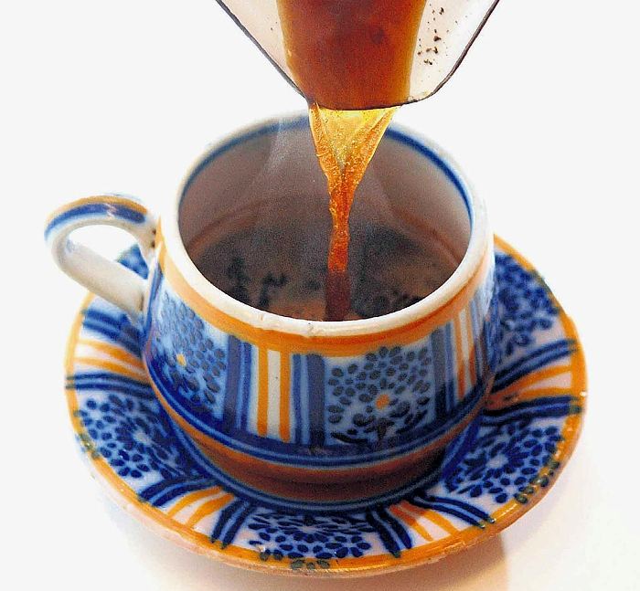 "Ti piace il caff arabo ?!"