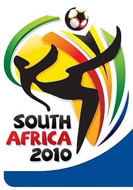Il logo dei mondiali di calcio