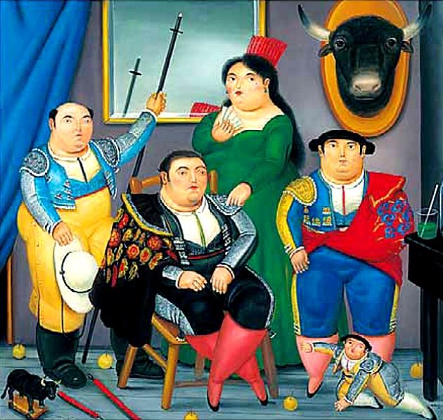 Botero, Family Scene (" famiglia di toreri ")