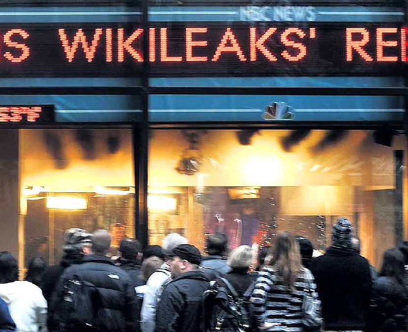 WikiLeaks... "falla nella biblioteca riservata"... ancora "poco freddo" a New York (53 gradi Fahrenheit); fonte Lane