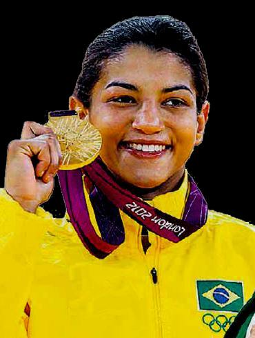 Sarah, primo oro brasiliano, nel judo
