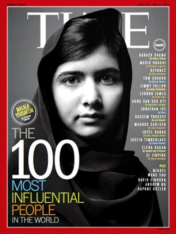 Malala Yousafzai; fonte TIME