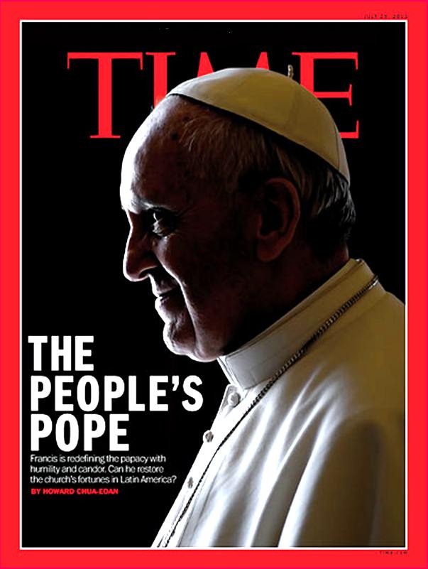 il Papa del popolo; fonte TIME