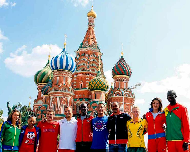 Russia, mondiali di atletica; fonte Reuters