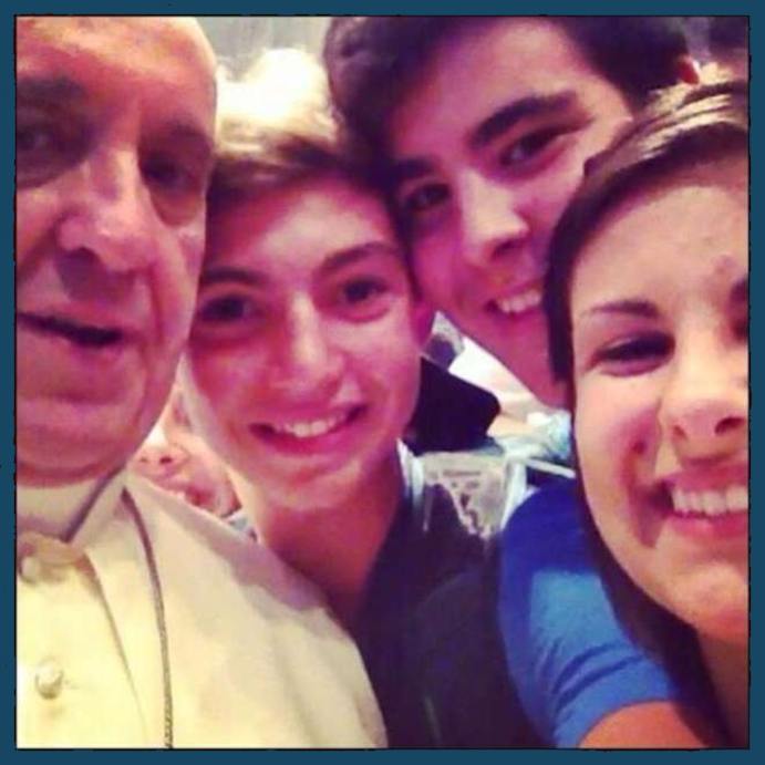 Papa Francesco instagram; fonte scout