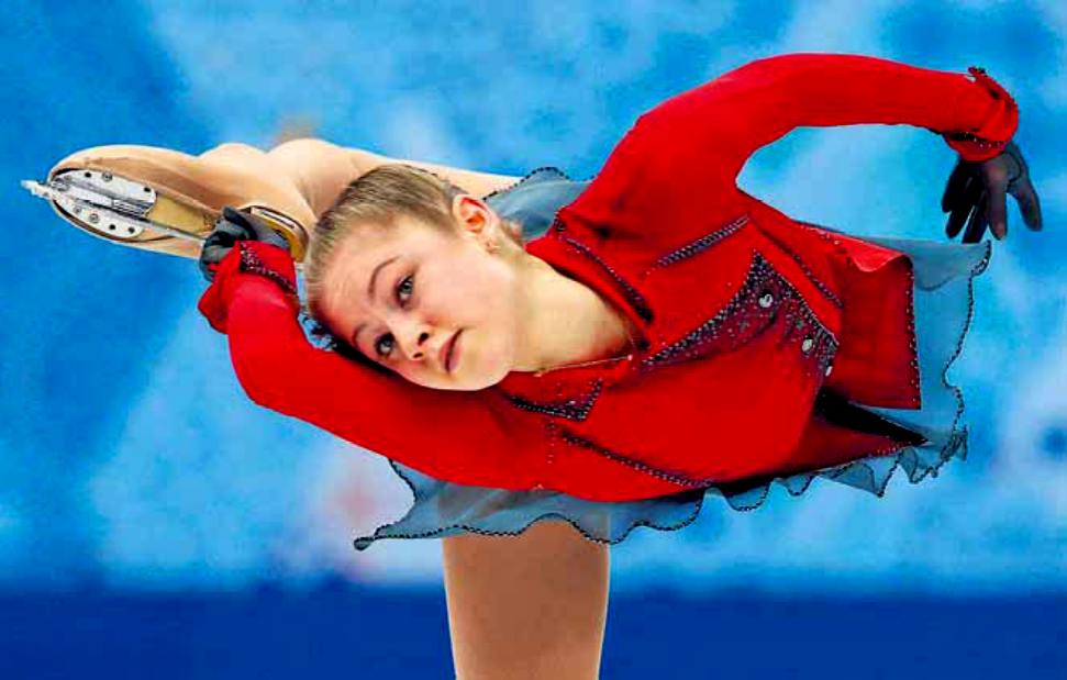 la russa Yulia Lipnitskaya, oro nel pattinaggio artistico; fonte Demianchuk
