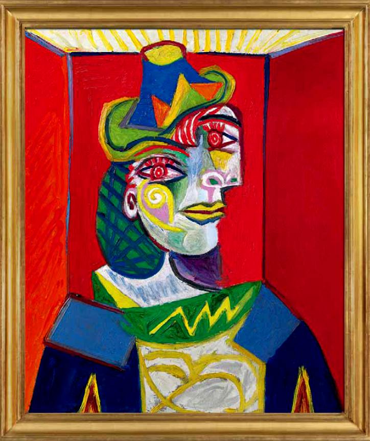 Picasso, busto di donna (" La riconosci ancora... ? ! Povero gender... "); fonte Christie's