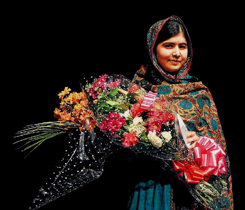 Malala: "la buona educazione cambia il mondo"; fonte Vieira