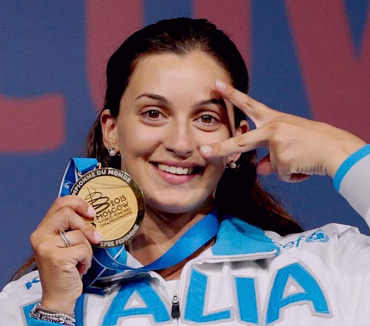 Rossella, oro ai Mondiali scherma; fonte Reuters