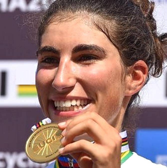 Elisa Balsamo, oro ai mondiali ciclismo juniores