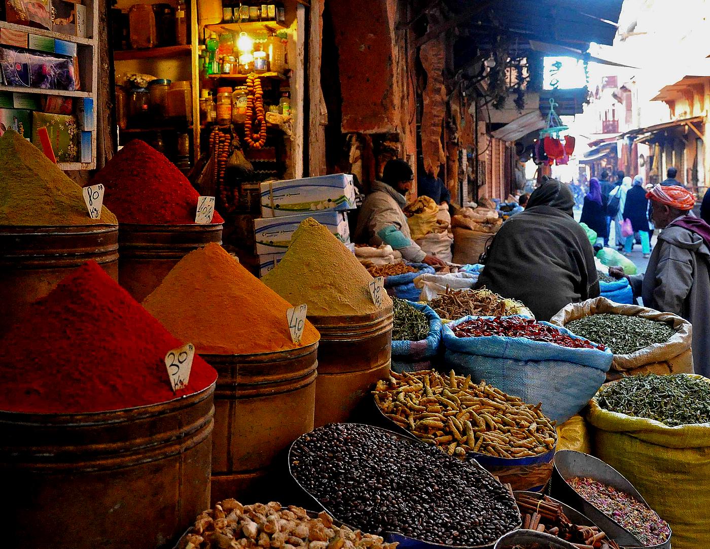 Marrakech, mercato
