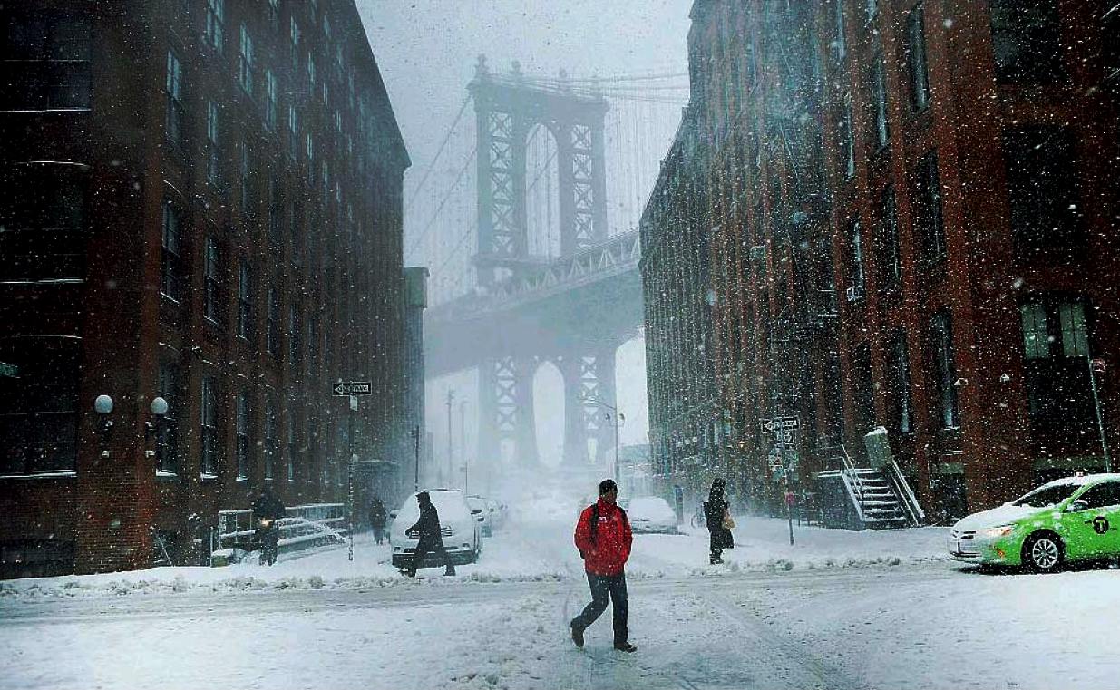 neve a Brooklyn, New York, USA