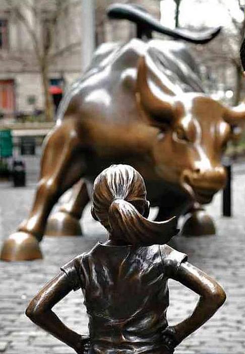 Wall Street, New York (USA); fonte Lennihan