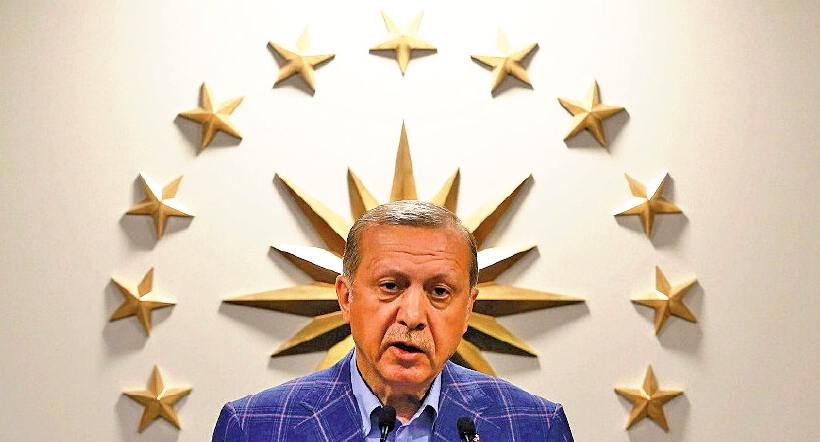 Recep Tayyip Erdogan; fonte Reuters