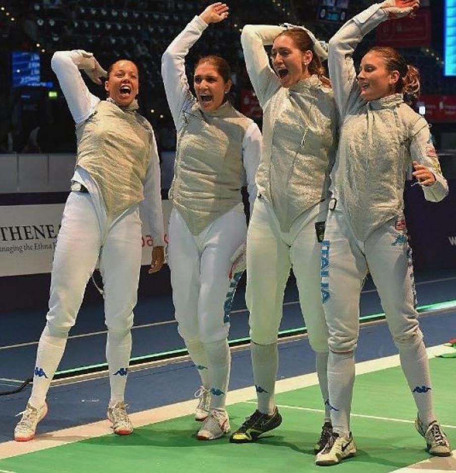 Oro fioretto (e poi sciabola) femminile ai mondiali di scherma di Lipsia