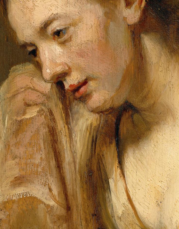 Rembrandt, "La donna in lacrime"