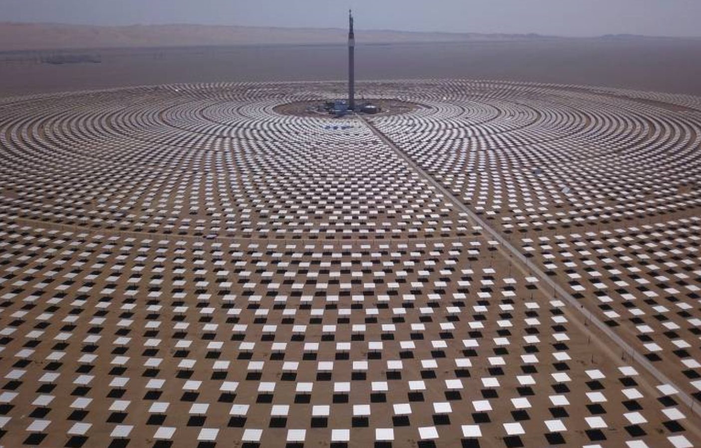 Cina, " centrale solare "