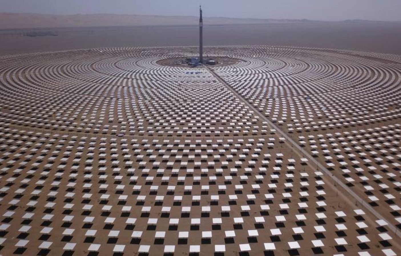 Cina, " centrale solare "