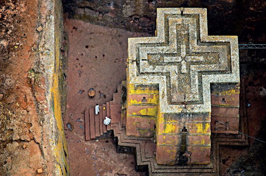 Chiesa di San Giorgio, a Lalibela (Etiopia)